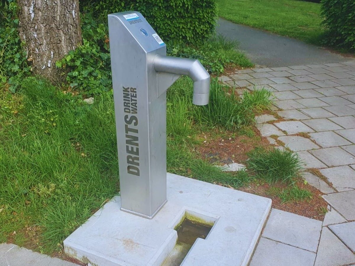 Watertappunt op de hub in Zuidwolde