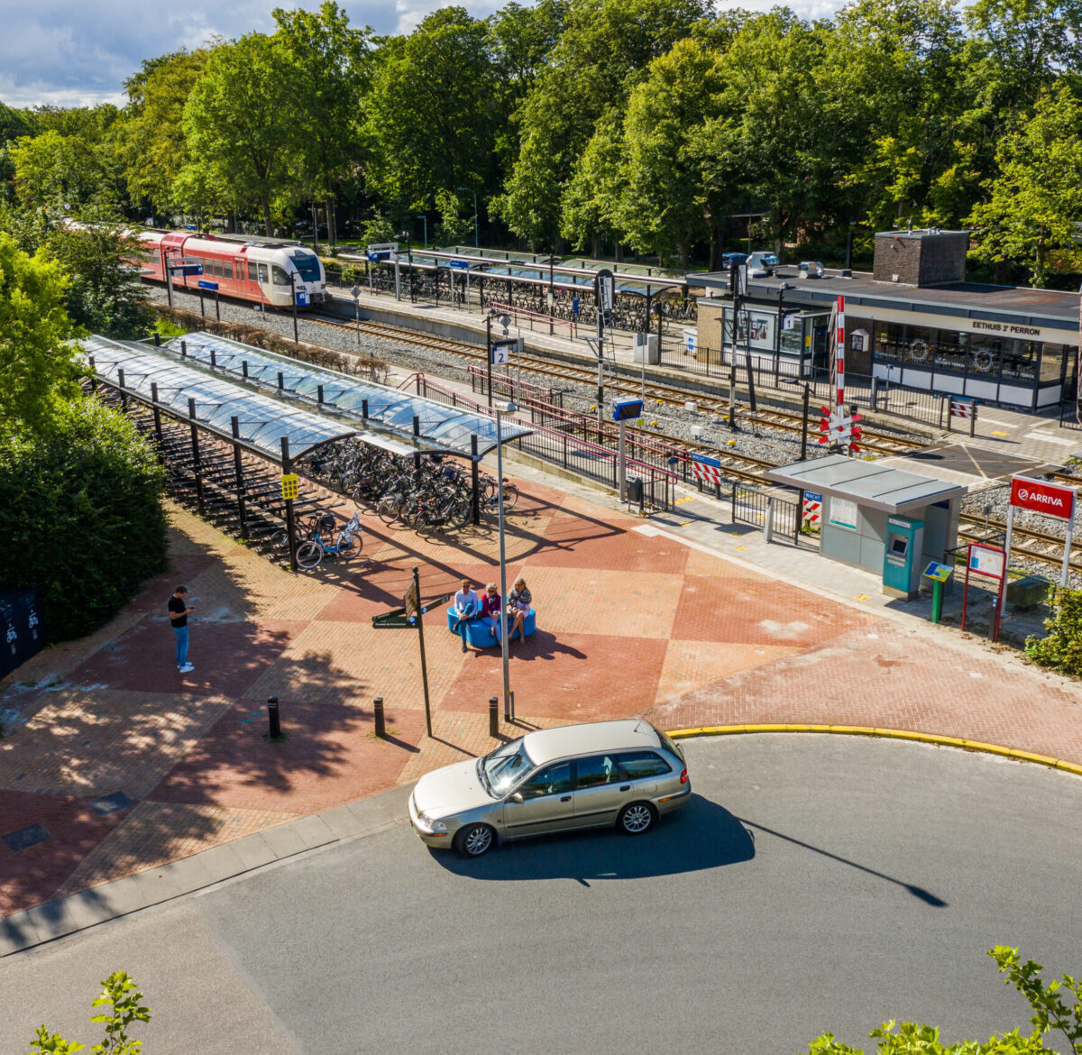 Luchtfoto hub Zuidhorn